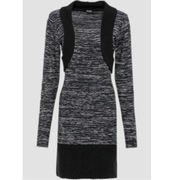 SUKIENKA DZIANINOWA MELANŻ r. 36/38 (A032) 