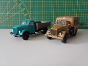 2 Lublin-y z kolekcji Kultowe Ciężarówki PRL-u skala 1,43