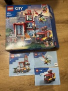 Puste pudełko Lego straż 60320 wraz z instrukcją