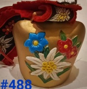 krowi dzwonek alpejski pasterski COW BELL schweiz #488 zermatt oberwallis