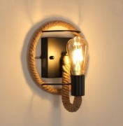 Kinkiet loft lina / metal duży