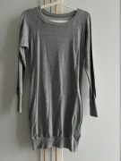 SUKIENKA Dresowa szara TYSZERT Bawełna r. 34 XS