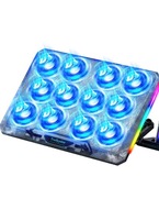 Podkładka chłodząca pod laptopa chłodnica pod laptop oświetlenie led