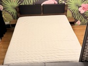 Łózko 160x200 z wysuwanym pojemnikiem na pościel