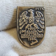 Odznaka PTTK 1945-1985 Śląsk Pomorze Ziemia Lubuska Warmia i Mazury 
