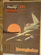 Mały Modelarz 2/91 TBD-1 Devastator