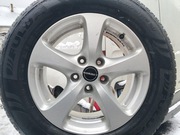 Komplet 4 kół – felgi aluminiowe Borbet z założonymi oponami zimowymi Fulda