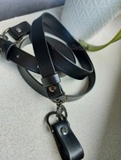 CZARNY eco pasek+REGULACJA+zaczepy do obag moon 