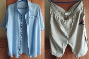 Okazja! koszula bawełniana + szorty