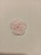 kwiatki ozdobne z perełką 20 sztuk