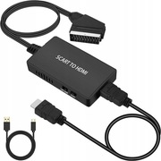 Adapter Scart do HDMI Konwenter HD 1080P