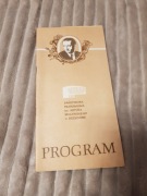 program ulotka filharmonia lubelska 1983 koncert symfoniczny nr 748