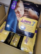 Pieluchomajtki NOCNE dla dzieci (192 szt) Libero Night Pants rozmiar 7