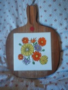Ozdobna deska do powieszenia kwiaty 