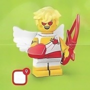 Lego Minifigurka 71048 col27-9 col457 Cupid/Kupidyn/Amor