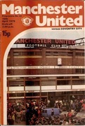 Program Manchester United - Coventry City 1979.04.16