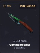 Skin kosa Gut Knife Gamma Doppler