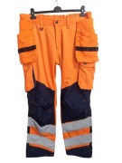 Spodnie robocze monterskie Hi-Vis pomarańczowe Engel L