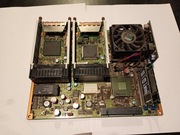 Płyta główna AMD 766 +2x 256 MB ram+interface board