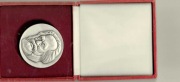 Medal wręczany w PRL na Uniwersytecie Marksizmu i Leninizm. MARKS