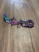 Keyrambit + dragon / Antystresowy brelok do kluczy