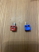 Wtyk głośnikowy skręcany DIN 2 MINI KOSTKA KĄTOWY SZYBKI UNITRA