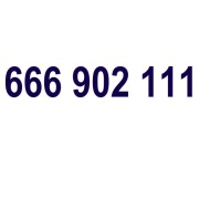 Złoty Numer 666 902 111