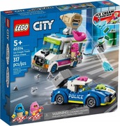 LEGO CITY 60314 Policyjny Pościg Za Furgonetką Z Lodami