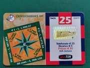 WŁOCHY     -  KARTA   Pre paid  /  KOMPASY