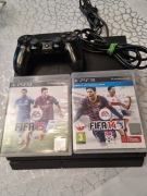 Sony PlayStation 4 500 GB + pad +2 gry 