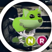 Neon ride zombie wolf