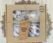 Szydełkowe bombki na choinkę   10 cm rękodzieło 