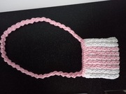 Torebka ze sznurka dla dziewczynki 