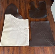 Skórzane dywaniki do DAF XF 106/420 szyte na wymiar