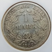 Niemcy 1 marka 1902 srebro 