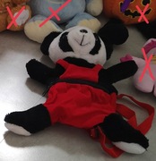 Plecak maskotka, pluszak Panda