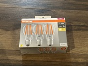 Żarowki 3szt. Osram Ledvance LED 11W = 100W filament Edison NOWE ciepła