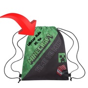 Worko-plecak z Imieniem, Nazwiskiem i Klasą Dziecka MINECRAFT