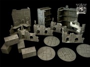 Warhammer 40k zestaw do WTC wh40k Aos makiety teren do gry bitewnej