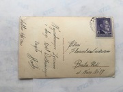 Kartka Świąteczna  z okupowanej Polski 6.04.1944 r Generalna Gubernia