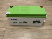 Anenji Bateria 24V 100Ah LiFePO4 2560Wh Akumulator z BMS PV Kamper Offgrid