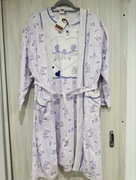 Koszula nocna szlafrok misie komplet 2w1 bawełna