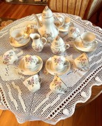 Serwis do kawy/herbaty na 10 osób, Vintage PRL. Lata 70/80-te XX wieku