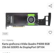 Karta graficzna quadro p4000