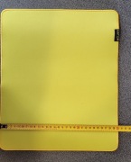 Podkładka HATOR Tonn Evo HTP-024 0 wymiarach 360 x 300 x 4 mm. Żółta