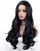 peruka czarne włosy długie damskie fryzura peruki 