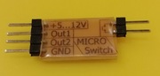 *Micro Switch* - Sterowanie dwóch wyjść za pomocą 1 przycisku. 