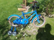 Rower dziecięcy Le Grand Gilbert 16 cali Niebieski Dodatki