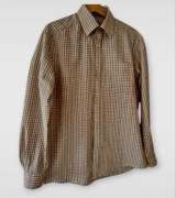 Koszula Gurteen M w kratkę bawełniana klasyczna casualowa