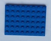 LEGO 3036 niebieska płyta 6 x 8 6563